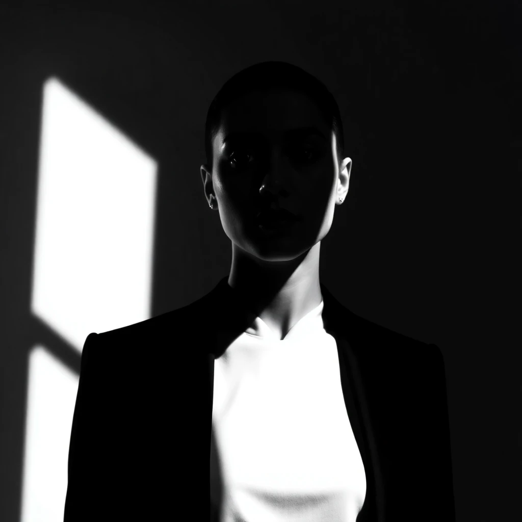 Monochrome - SelfAI AI photo studio